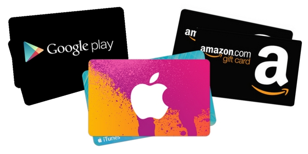 gift cards itunes amazon google play nigeria